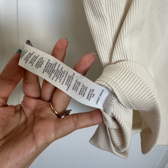 MPG - Small Halter Workout Tank - Beige - Cup Lined - Athletic Wear - Picture 2 of 7